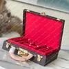 Ladies Fashion Casual Designe Luxury Bag BOITE BIJOUX Jewelry Box Storage Box Cosmetic Case Toiletry Bag TOP Mirror Quality M20076 M20291 Purse