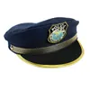 Cosplay Kids Boys Costume Man Mundur Children Police Fancy Under Up Set Set Set Halloween Oficer Cosplay Ubrania 230403