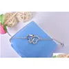 Pendentif Colliers Nouveau Rose Or Double Coeur Cristal Alliage Bracelet Drop Livraison Bijoux Colliers Pendentifs Dhsqb