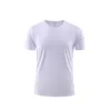 T-shirts pour hommes Séchage rapide Chemises respirantes pour adultes T-shirts occasionnels Tops solides Supports unisexes Vêtements d'été en vinyle