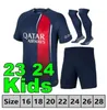 Jerseys Player 10 s Mbappe piłka nożna Jersey Hakimi Sergio Ramos M.asension 23 24 Maillots Football Shirt 2023 2024 Men Kit Kit Sets Mundur Enfants Lee Kangin