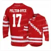 Maglie Wisconsin Hockey Jersey Cole Caufield College NCAA 8 Joe Pavelski Ryder Donovan Seamus Malone Sean Dhooghe Badgers