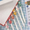 0.5mm 6 PCS漫画Kawaii Creative School Office Korean Stationery Sweetかなり素敵な面白いジェルペン