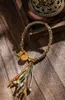 Braccialetti con ciondoli 1.0 Bracciale in legno di agar-abbinamento: bruciare il dio della ricchezza e nuvole di buon auspicio perline corde colorate intrecciate a mano