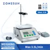 Zonesun ZS-DP611W計量充填機半自動シングルヘッド液体飲料水ボトルエッセンシャルオイル香水フィラー
