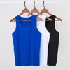 Men's Tank Tops 2023 Men Vest Cotton Underwear Mens Fitness Solid Color Quick Dry Male Skinny High Stretch Undershirt For Summer