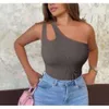 Lu Align Damesschouder Diagonaal Algin Graven Draad Populaire Driehoeksbroek Body Schoonheidspak T-vormig Kruis Sneldrogend Strakke bodysuit Gymkleding Citroendame