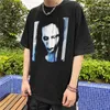 Fashion ESS Designer T-shirt Summer Manson Wash Old Brand American High Street Loose Couple Round Neck Men's and Women's Short Sleeve