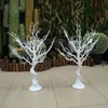 75 cm hoge witte kerstwensboom bruiloft tafel centerpices ornament voor feestevenement binnendecoratie