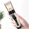 Hair Trimmer Hair Clipper Set Rechargeable Hair Cutting Machine Ceramic Blade Low Noise Adult Kid Haircut Men's Barber Beard Trimmer 230403