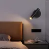 Wandlamp LED-lampen met schakelaar Draaibaar Decor Aluminium 3W Spotlight Nachtkastje Leeslamp Slaapkamer Schansarmatuur