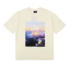 Kith Mens Design T-shirt Spring Summer 23 Color Tees Vacation Short Sleeve Casual Letters Printing Size Range Size S-xl Jk