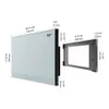 TOP TV Souria 32 Inch Smart Bathroom Waterproof Big Screen 1080P LED TV for Shower Television Warehouse In Europe Russia