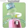 Kitchens Play Food Mini Play House Cartoon Water Dispenser Rotatable and Detachable Cartoon Children's Beverage Machine Interactive Kids ToysL231104