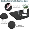 Tafelkleed rechthoek elastische hoes waterdicht polyester tafelkleed past voor beschermer picknick kamperen buiten 72 inch