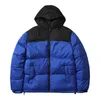 Lyxvarumärke Vinterjackor Designer Mens Down Jacket Winter Warm Down Jacket Men's North Designer Black Down Parkas Winter Puffer Coat 1zjog