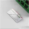 Labels Tags Wholesale 10 8 6Cmx4 2Cm Clear Plastic Pvc Tag Sign Label Display Clip Holder For Supermarket Store Wood Glass Shelf F Dh2Kl