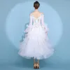 Сценическая одежда 2023 Платье для соревнований по современному танцу GB Костюм для вальса