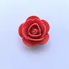 Dekorativa blommor 50/100 st minikum Rose Head Artificial Flower Teddy Bear Gift Diy For Home Decor Wedding Valentines Day Party Supplie