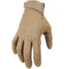 Cycling Gloves Summer Full Finger Tactical Military Paintball Nylon Touch Screen Rubber Protector Unisex