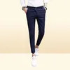 2020 Nouvelle arrivée printemps et été Nouveau Men039 Suidpants Slim Couleur solide Simple Fashion Social Business Pants Office décontracté ME4129825