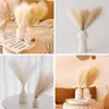 Decoratieve bloemen 45 cmfaux Pampas Reed Grass Tall Fluffy Fake Plant Bouquet voor vaasvuller Home Room Living Decor Diy Wedding