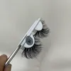 Usine Russie D Curls Extension de cils de vison Naturel long moelleux Doux Sexy Sibérien Réel Raw fourrure de vison vierge Épais 3D 5D Maquillage 25mm Eye Lash Personnalisé Marque privée