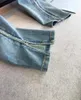 2023 Mäns raka ben Jeans Luxury Brand Quality Design Spring/Summer Thin Bekväma denim Pants