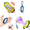 Lampe de désinfection ultraviolette Mini stérilisant UVC Porte-clés germicide utilisé pour masque facial téléphone portable livraison directe maison jardin Ho Dhocl