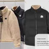 Chaquetas de diseñador para hombre Chaquetas de lana de invierno Prendas de abrigo Cuello alto North Parka Abrigos de plumón Fu Routdoor Parejas Abrigo Hombres Cálido Cordero engrosado Puffer y30