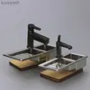Kitchens Play Food Dollhouse Miniature Accessories Mini Bathtub Faucet Simulation Water Tap Model Furniture Toys for Doll House DecorationL231104