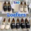 Loafers Paris Casual Shoes Woody espadryle skórzane mokasyny pantofel damskie sandały damskie designerskie klapki czarne białe buty sukienka sandały slide flats