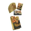 Favore di partito Trump Impermeabile Oro Sier Carte da gioco Gioco di poker Consegna di goccia di plastica Giardino domestico Forniture festive Evento Dhdqw Dh7Pv