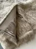 Pelliccia da donna di fascia alta invernale moda donna caldo finto colletto rovesciato cappotto lungo elegante giacca da donna con maniche lunghe Teddy