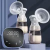 Breastpumps Pumps Bilateral Milk Baby Bottle Postnatal Supplies Electric ctor USB Powered Feed cdsa 230404