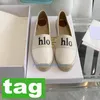 Loafers Paris Casual Shoes Woody espadryle skórzane mokasyny pantofel damskie sandały damskie designerskie klapki czarne białe buty sukienka sandały slide flats