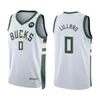 Баскетбольная майка Giannis Antetokounmpo Damian Lillard Men 2023-24 City Authentic Jersey