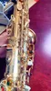 Nouveau Saxophone Soprano Instrument professionnel Saxophone incurvé de haute qualité W-010 saxo en laiton doré avec étui