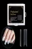 120st Box Clear Nail Tips Forms Mögel Full Cover French Quick Building Gel Nail Extension Diy Nails Accessoires Manicure Tools7993152