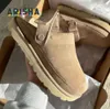 Uggsity Slifor Slifori di intasamento Boston Clogs Golden Star Beach Cross Cross Slides Women Men Ugh Boot Tazz Tasman Fall Seme Castardo inverno Summer Green HJHH