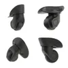 Bag Parts Accessories 4 Pieces A20 Suitcase Luggage Mute Wheels Replacement Casters for Trolley Black Easy Installation 230404