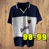 Maradona Boca Juniors Retro Soccer Jerseys Roman Caniggia Riquelme Palermo Football Shirts Maillot Camiseta de Futbol 81 82 95 96 97 98 99 00 1992 1994 1999 1981 1982