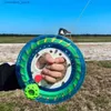 Drake tillbehör runt drake kite rulle winder flyger verktyg winder med draktråd 300m-1000m drake linje drake rullen hållbara kristall drakar tillbehör q231104