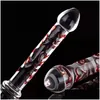 Other Health Beauty Items New Y Products Glass Anal Plug Crystal Real Dildo Penis Tools For Men Women Ass Vagina Screw Artificial Dhsrg