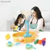 Kitchens Play Food Kids Toys Electric Dishwasher Kitchen Sink Pretend Play Kitchen Food Wash Vegetables Educational Toys For Girls Play House ToyL231104