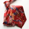 Bow Ties Unique Designer Music Notation Tie Fashion Men Artist Musician Slitte For Concert Theme Party