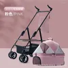 Köpek Taşıyıcı W01PET CART KAT TEDDY Bebek Küçük Evcil Hayvan Hafif ve Çıkarılabilir Kafes Katlama