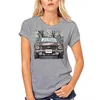 Koszulka męska koszulka 2023 Mężczyźni Summer O szyja Hip Hop T-shirt British Car British Car Tr6 White