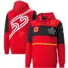 Felpa con cappuccio Formula 1 Stagione 2022-2023 Felpe con cappuccio Driver F1 Tifosi da corsa Felpa pullover oversize Primavera Autunno Moda uomo Cas301v