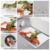 Carpets Motorcycle Frog Motor Vehicle Orange Entrance Doormat Kitchen Mat Carpet Living Room Home Hallway Rugs Bathroom Door Mats